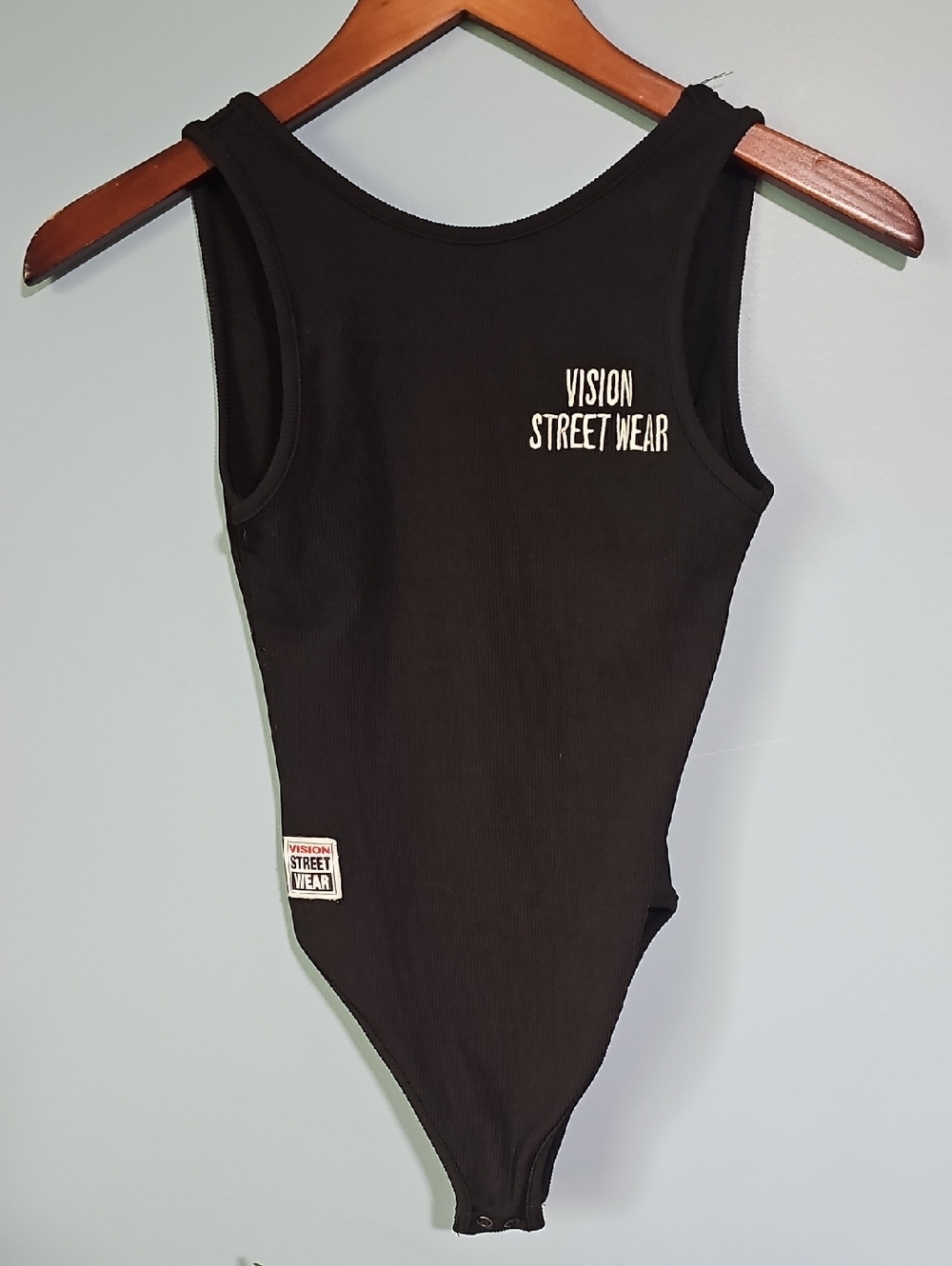 Vision Street Wear black Bodysuit Size Small
